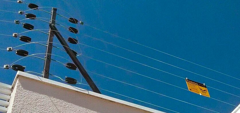 Haste Cerca 25x25 1 Metro Com 6 Isoladores W Chumbar - Image 2